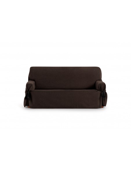 Funda universal de lazos 3 plazas - marrón