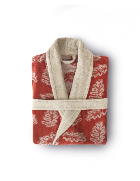 Albornoz Jacquard 100% algodón ARÁBICO
