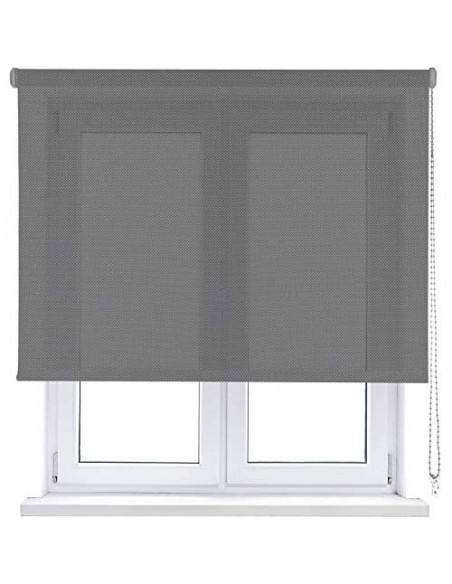 Estor Enrollable Técnico Screen 5% Gris Oscuro