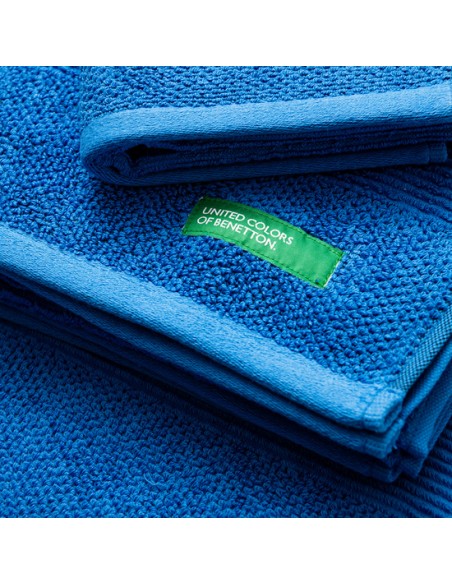 PACK DE 2 SET DE 3 TOALLAS DE BAÑO CADA UNO EN COLOR AZUL Y OTRAS EN BEIGE