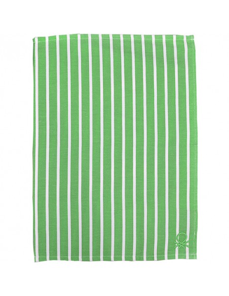SET 4PCS PAÑOS COCINA 33X45CM - VERDE CASA BENETTON