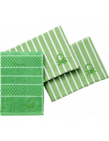 SET 3PC SERVILLETA Y PAÑO COCINA 100%...