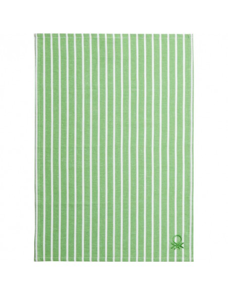 SET 3PC SERVILLETA Y PAÑO COCINA 100% ALGODÓN - VERDE