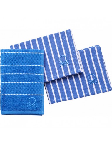 SET 3PC SERVILLETA Y PAÑO COCINA 100%...