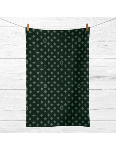 PACK 2 UNIDADES PAÑO DE COCINA SLYTHERIN