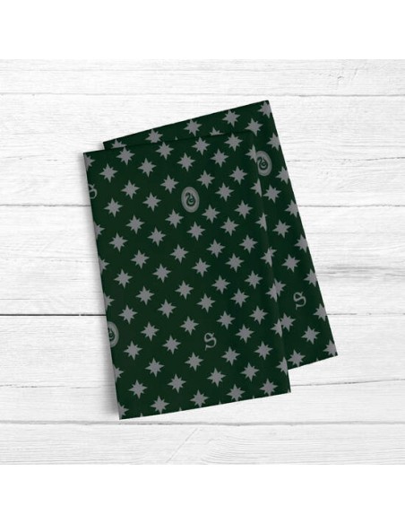 PACK 2 UNIDADES PAÑO DE COCINA SLYTHERIN