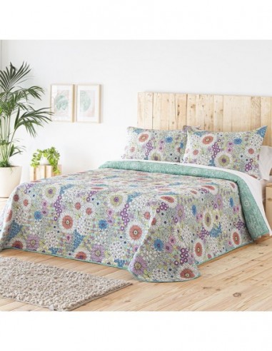 COLCHA BOUTI REVERSIBLEI BLOSOM UNICO