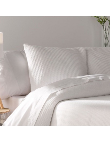 COLCHA JACQUARD -TARIFA 01 - BLANCO