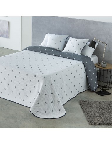 COLCHA JACQUARD ESTELA  25 - MARINO