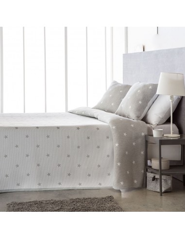 COLCHA JACQUARD ESTELA  15 - BEIGE