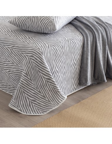COLCHA -ZEBRA 26 - GRIS