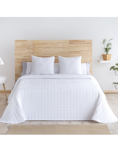 COLCHA JACQUARD -LUCAS 01 - BLANCO