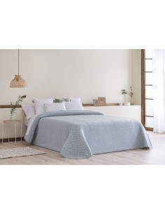 COLCHA JACQUARD VICAR TURQUESA