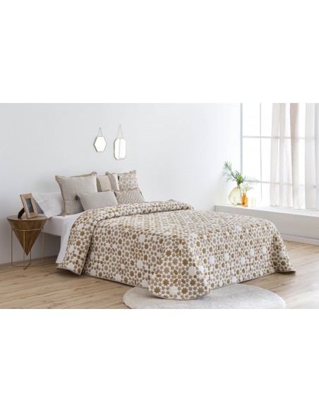 COLCHA JACQUARD SETENIL BEIG