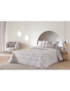COLCHA JACQUARD ECIJA BEIG