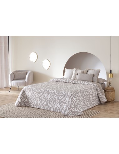 COLCHA JACQUARD ECIJA BEIG