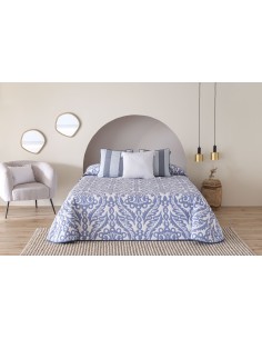 COLCHA JACQUARD ECIJA AZUL