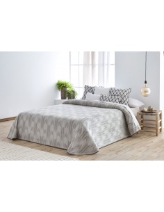 COLCHA JACQUARD CONIL GRIS