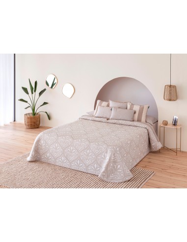 COLCHA JACQUARD AROCHE BEIG