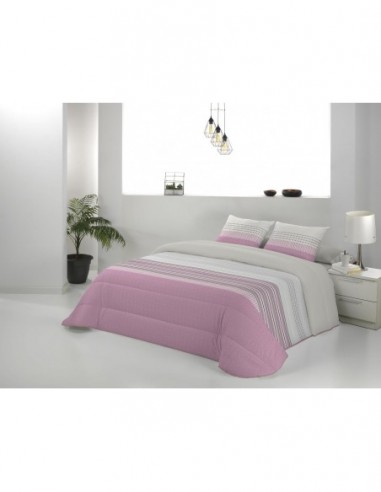 EDREDÓN  CONFORTER NÓRDICO NIZA ROSA