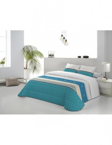 EDREDÓN  CONFORTER NÓRDICO CANCUN AZUL