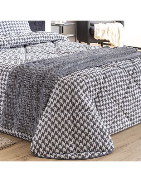 Edredón Conforter Jacquard Charlotte NEGRO