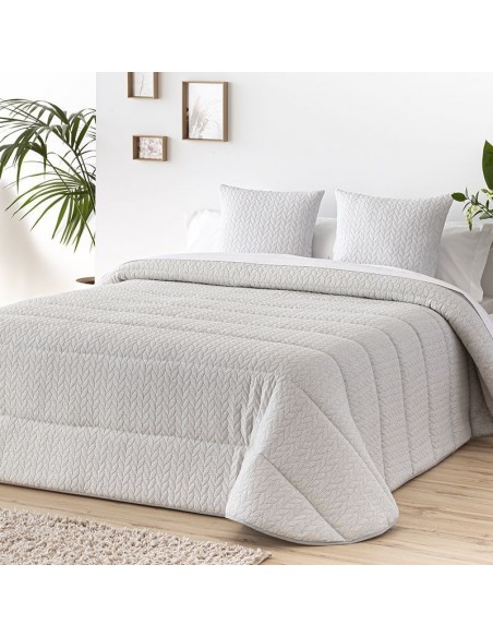 Edredón Conforter Jacquard Espiga  BLANCO