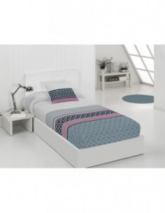EDREDON AJUSTABLE MILOS AZUL