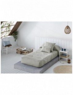 EDREDON AJUSTABLE IDALIA GRIS