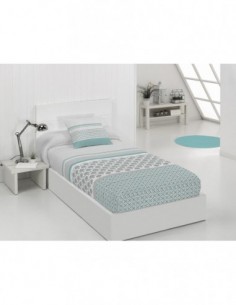 EDREDON AJUSTABLE HAITI AZUL