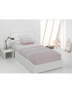 EDREDON AJUSTABLE HAITI ROSA