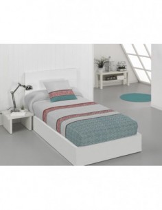 EDREDON AJUSTABLE CUBA AZUL