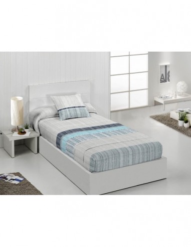 EDREDON AJUSTABLE BOMBAY AZUL