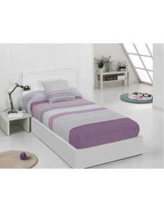 EDREDON AJUSTABLE CORAL MORADO
