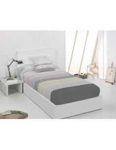 EDREDON AJUSTABLE MIRNA GRIS